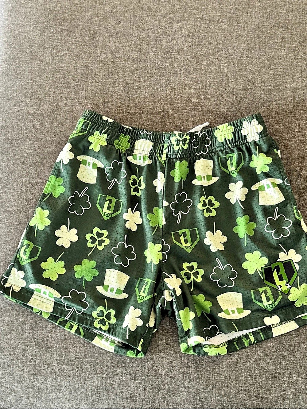 Baseball Lifestyle 101 St. Patrick's Day Mesh Shorts